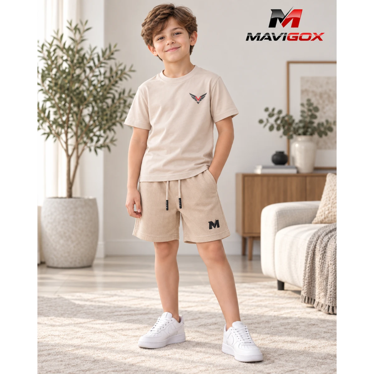 Polo Beige + Short Beige