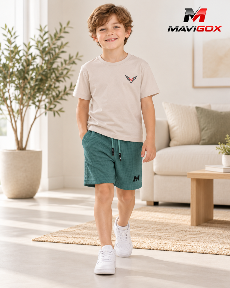 Polo Beige + Short Verde