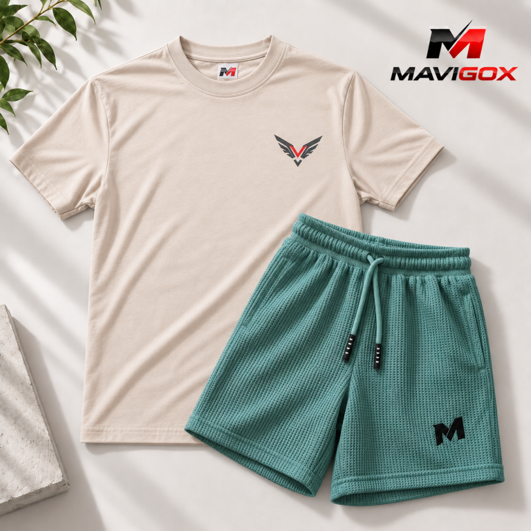 Polo Beige + Short Verde