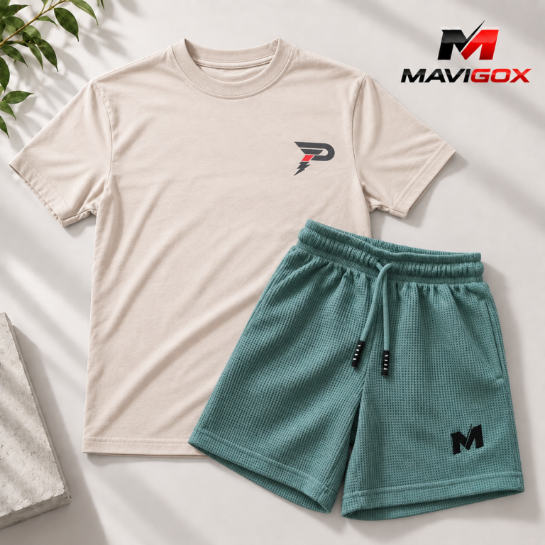 Polo Beige + Short Verde