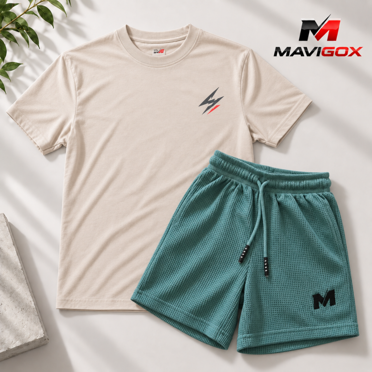 Polo Beige + Short Verde