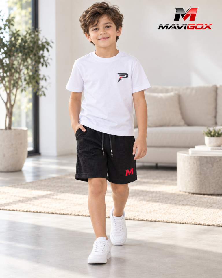 Polo Blanco + Short Negro
