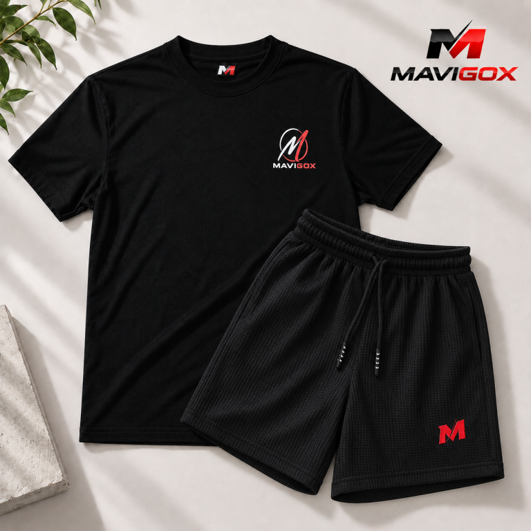 Polo Negro + Short Negro
