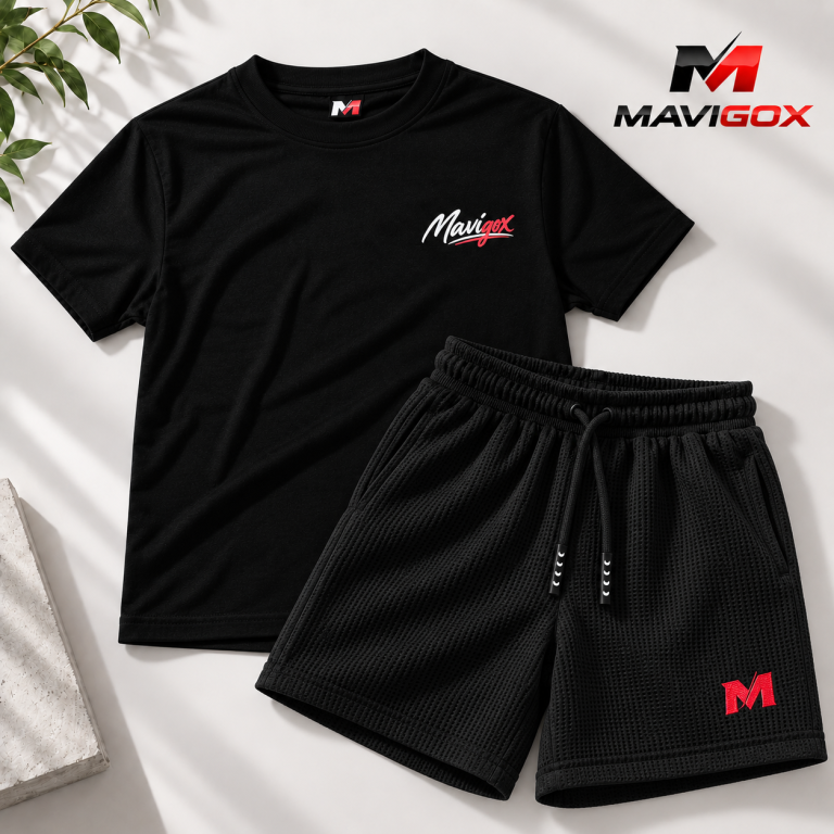 Polo Negro + Short Negro