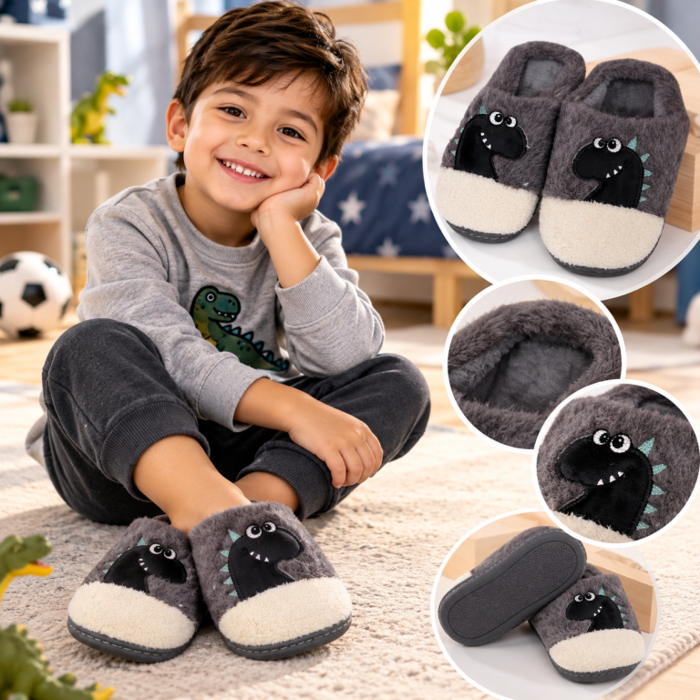 Pantuflas Dino Niños