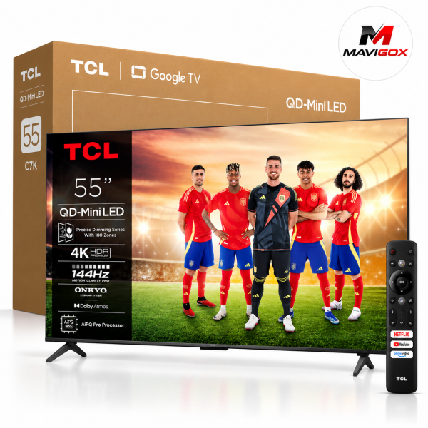 TV TCL Qled MiniLed 55"