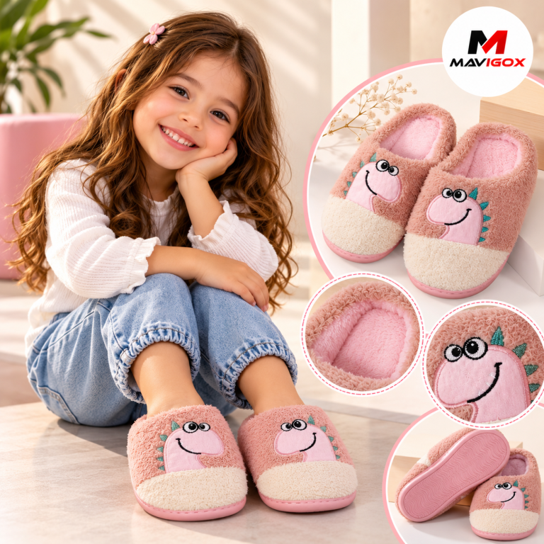 Pantuflas Dino Niños
